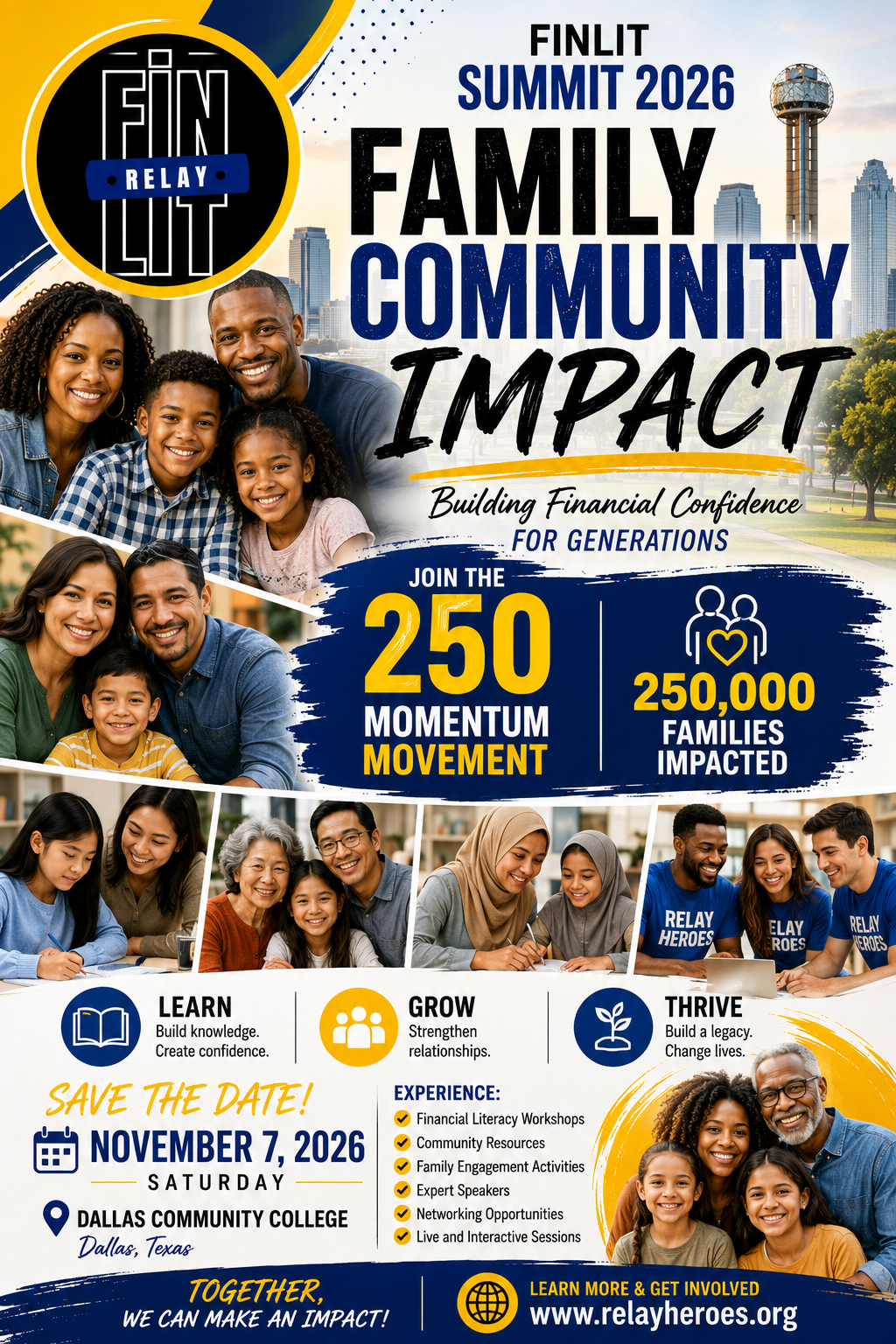 FINLIT Summit 2026 event flyer