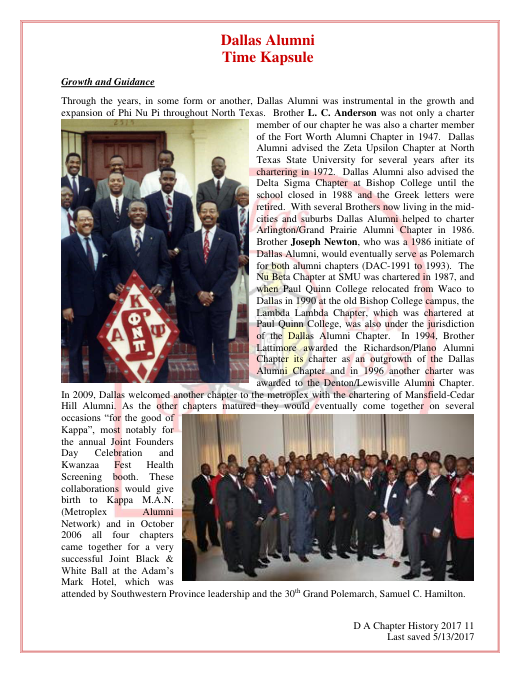 First-page preview of Growth and Guidance